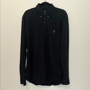 Polo by Ralph Lauren Black Casual Button Down Shirt